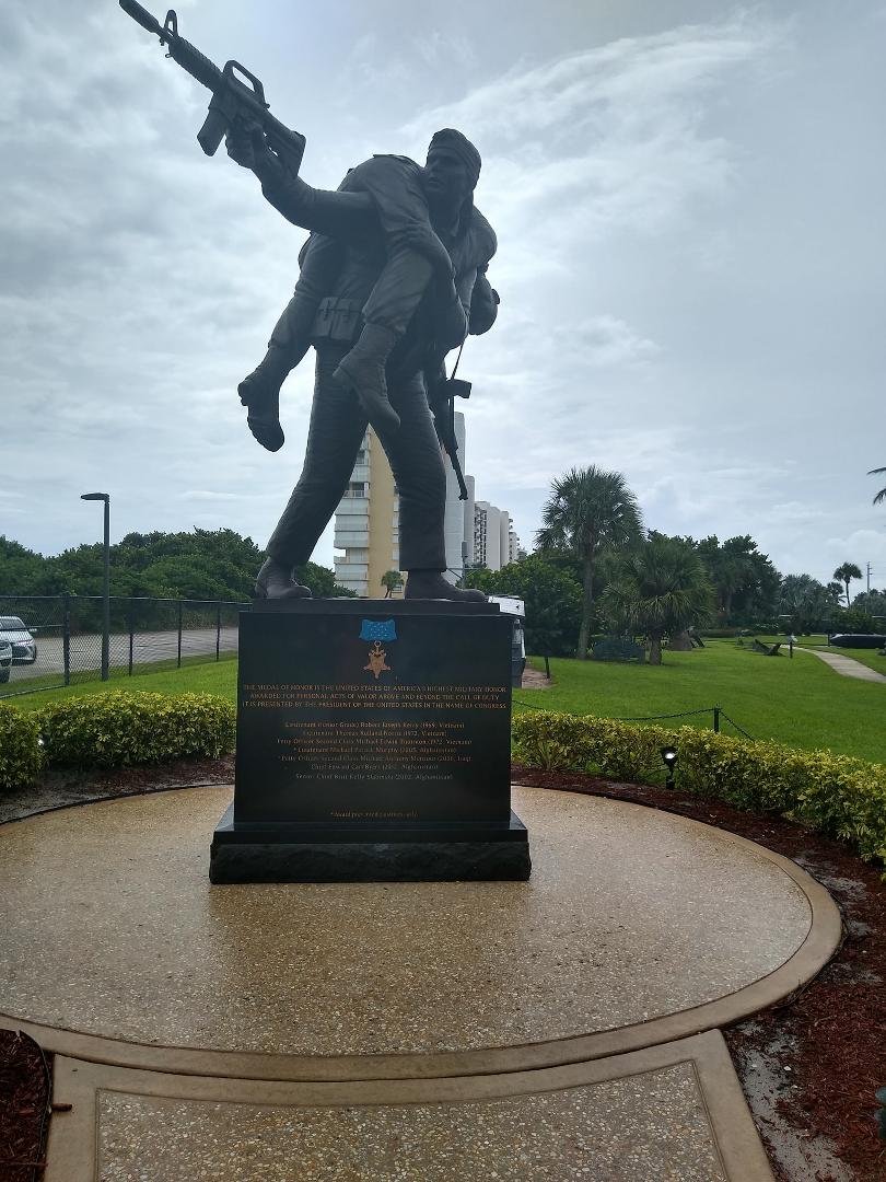 Went to the Navy seal memorial today. Pretty overwhelming.