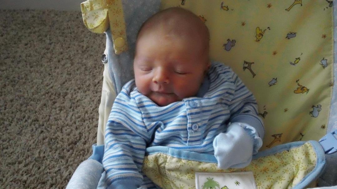 Kameron Jay Hoffman - 2 days old! I love being a grandma!!!!!