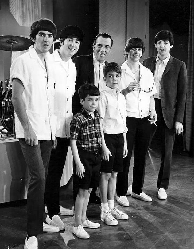 A day at the office for the grandchildren of Ed Sullivan.
