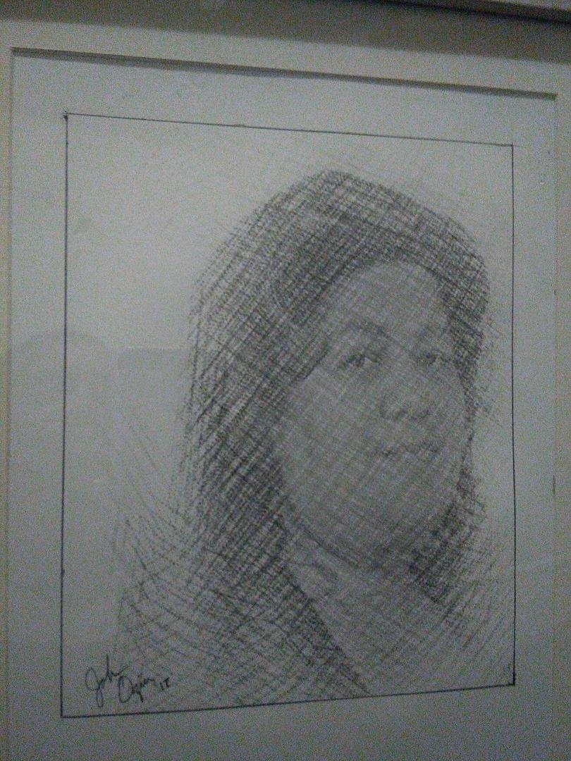 I drew this from memory of my friend Aurora R-b. Sorry so late with portrait, but I had to lock in my head a hair style for you. Happy late birthday 🎂 present.