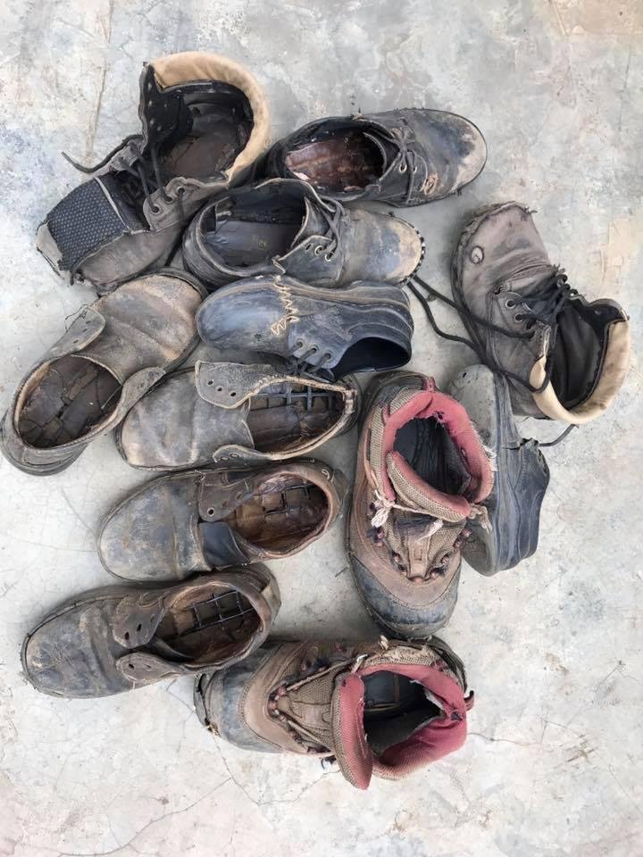 For a $5.00 donation we can purchase a new pair of shoes for a child.