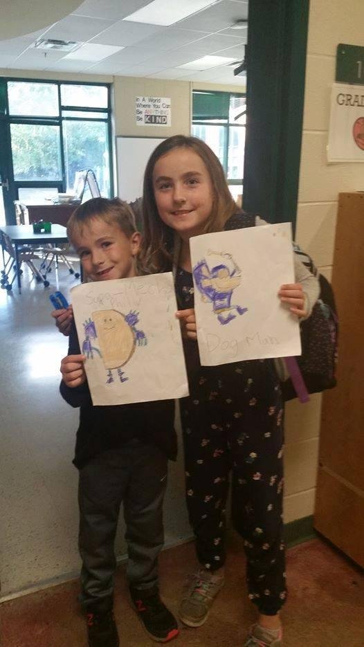 My two grandkids (Max & Bridget) from David & Lindsay Ryan.