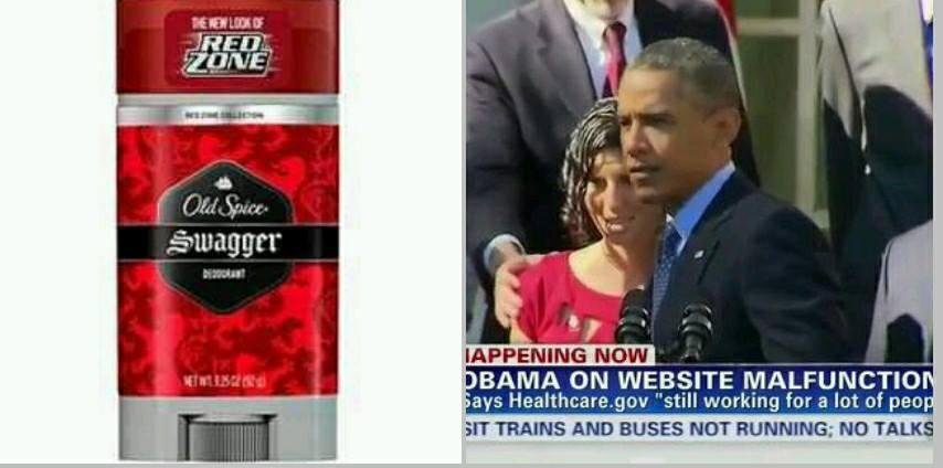 A David Becker exclusive scoop: Lady fainted because of Barack's unhealthful body odor. When asked, the aforementioned said "No, I've never heard that cleanliness is next to godliness. Barackiness is though."