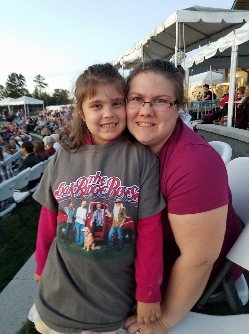 @innovation amphitheatre with Stephanie Spell Trotter...celebrating my early Christmas present getting to see The Oakridge Boys