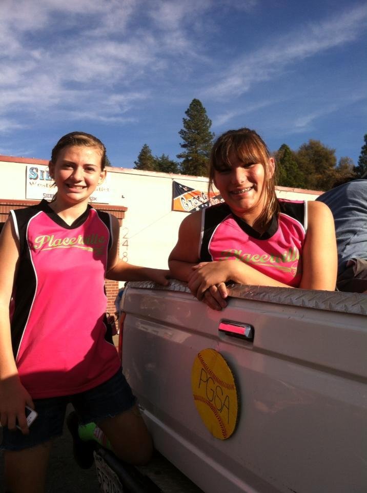 At the Christmas parade Sunday in placerville