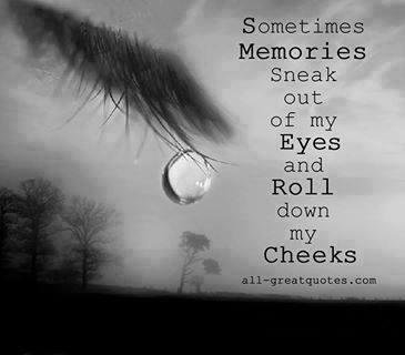 When I remember you and I celebrating our birthdays together my brother...sometimes memories sneak out of my eyes and roll down my cheeks...we were only two years and six days apart...You would be turning 61 this August 24t
