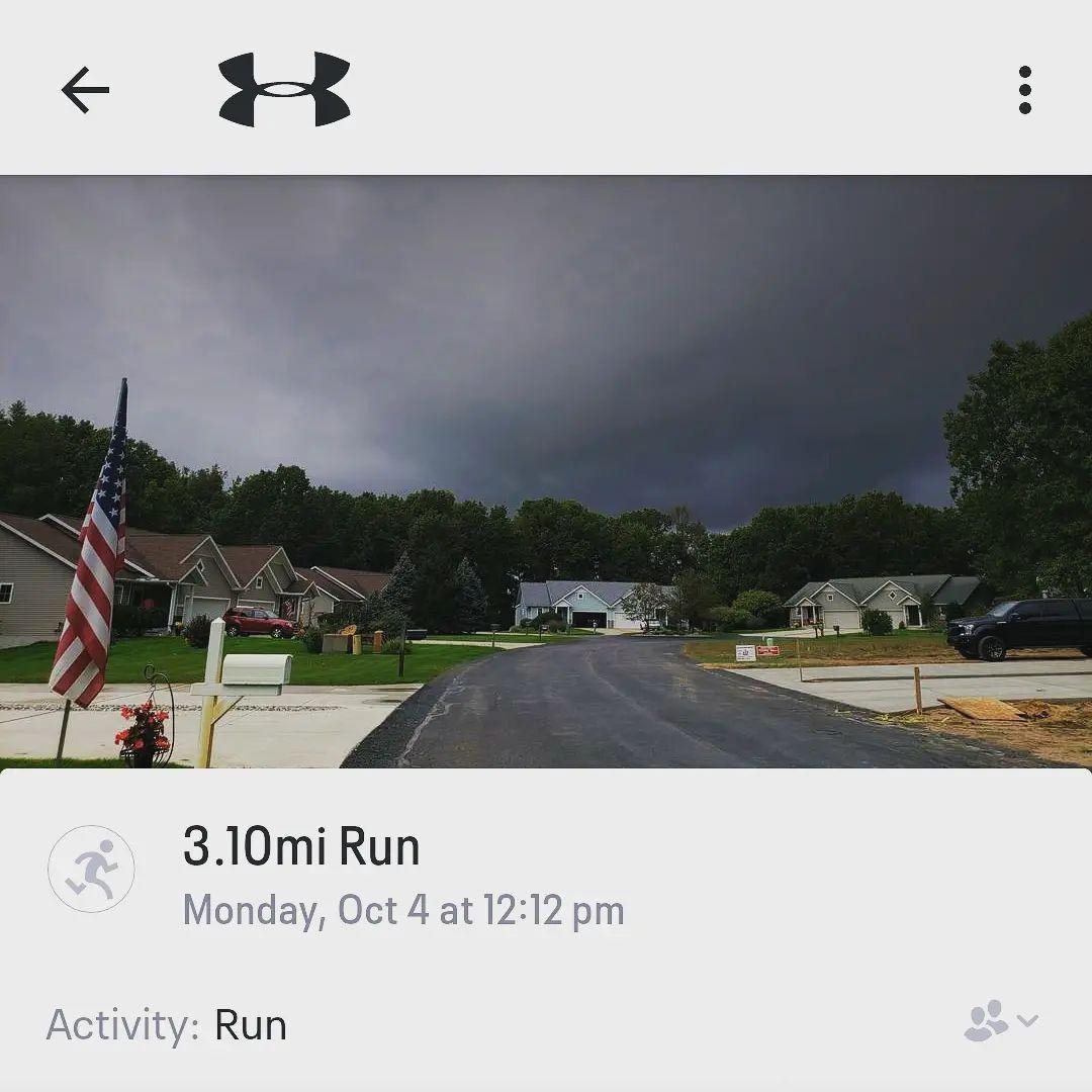 Kept it close to home.  The sky looked a nit sketchy.