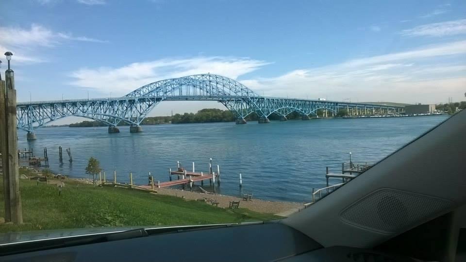 Niagara River - Grand Island Bridge, (Tonawanda, NY)