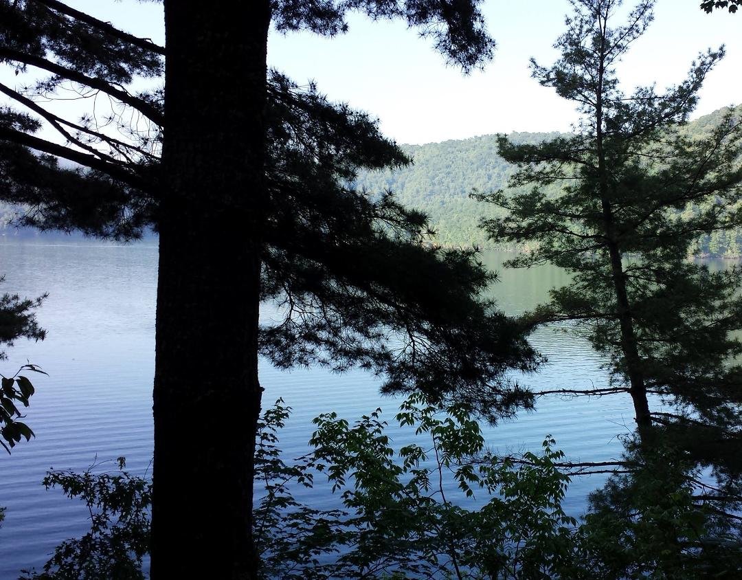 Just back from beautiful Nantahala Lake, N.C.! Wonderful weekend with family ( missed you, Jim B. )!!!