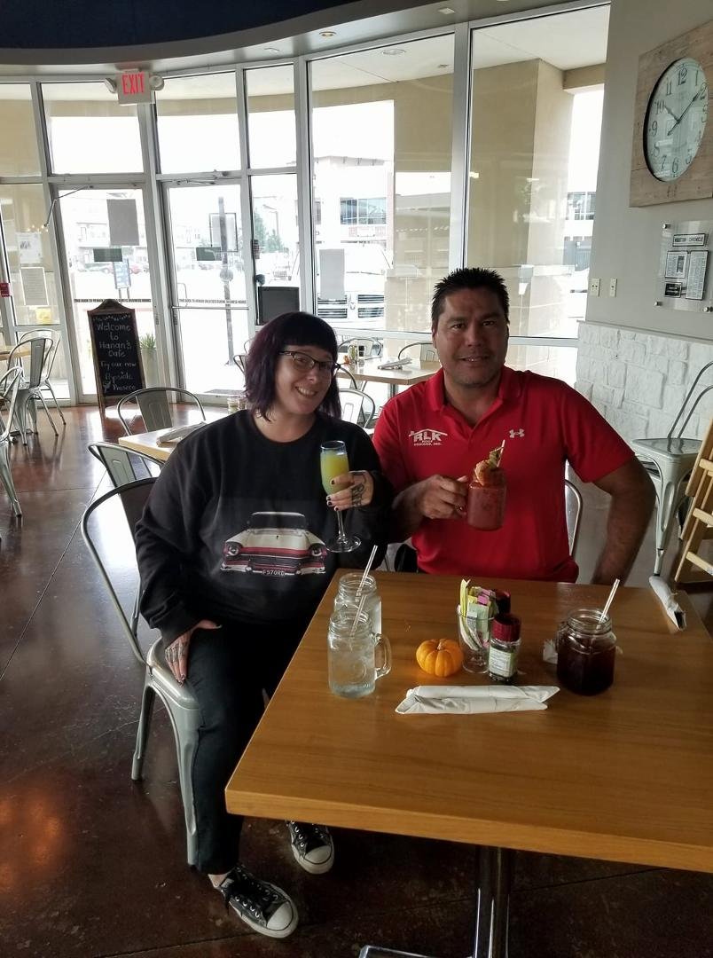 New owners of condo in Galveston. Two of the best people ever.. Go ASTROS