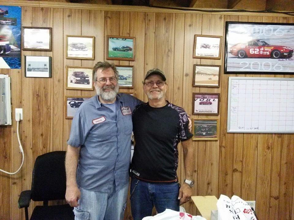 Doug and Buddy Bakke at awesome z