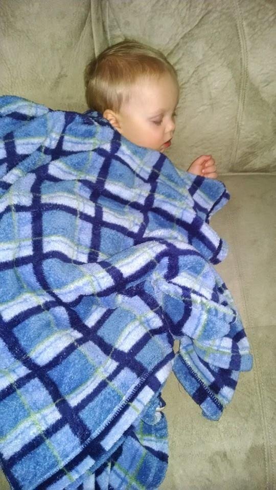 Tired from playing with grandma Jill!