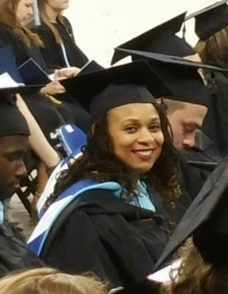 Congratulations to My daughter Jacqueline Waters who got her Masters degree in teaching from Missouri Baptist University. Im very proud.