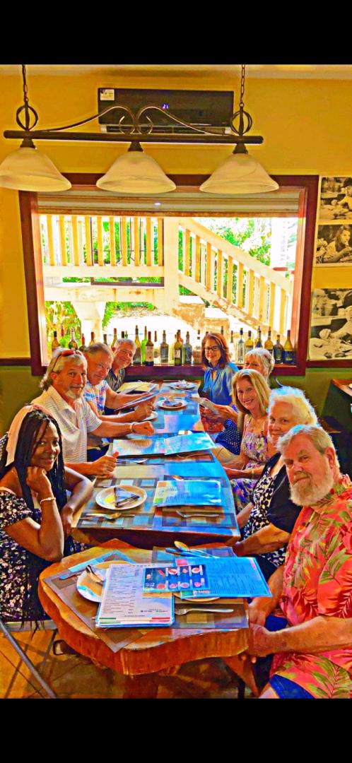Had one of the best b days a guy could ever ask for in all my 70 yrs of living. This gang right here went the extra mile making everything perfect for me here in Belize Special thanks to
Stan and Cari Caldererra
Keith and