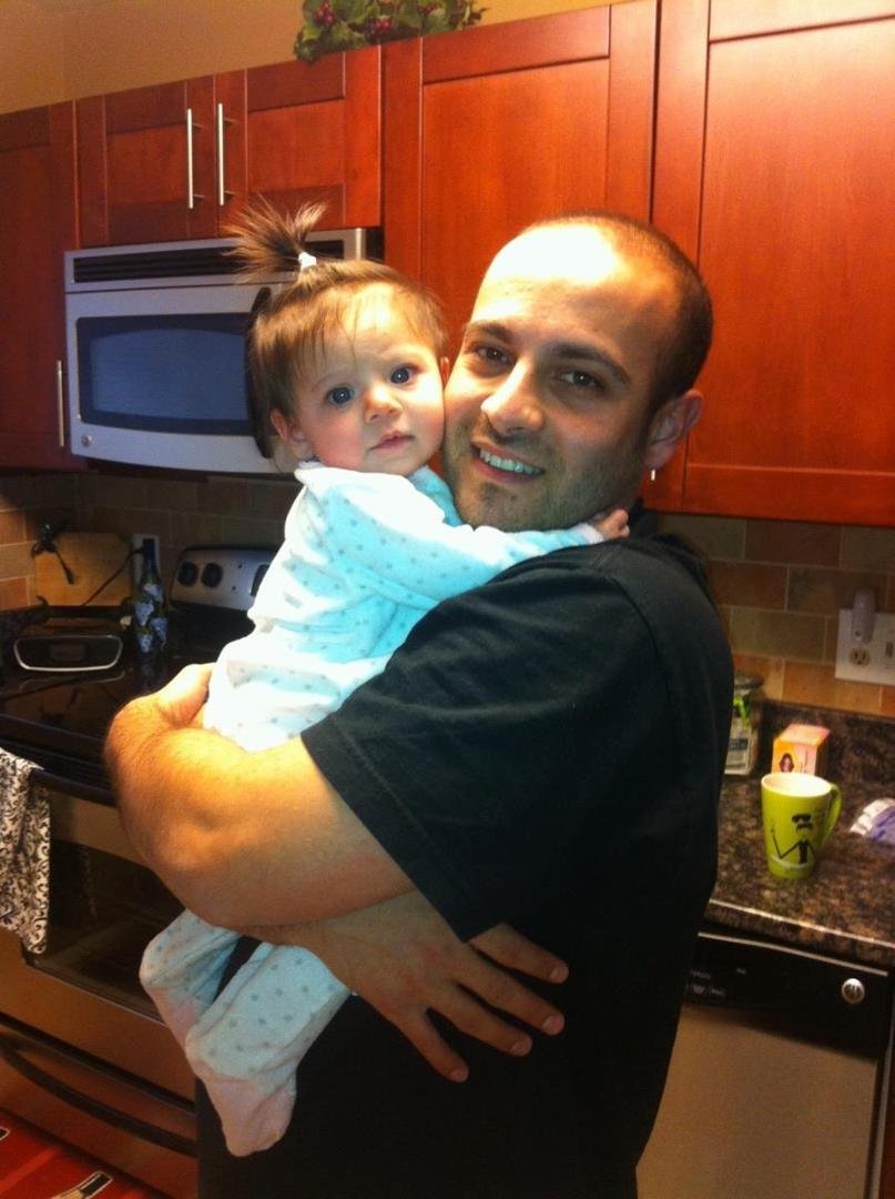 Daddy's little girl!