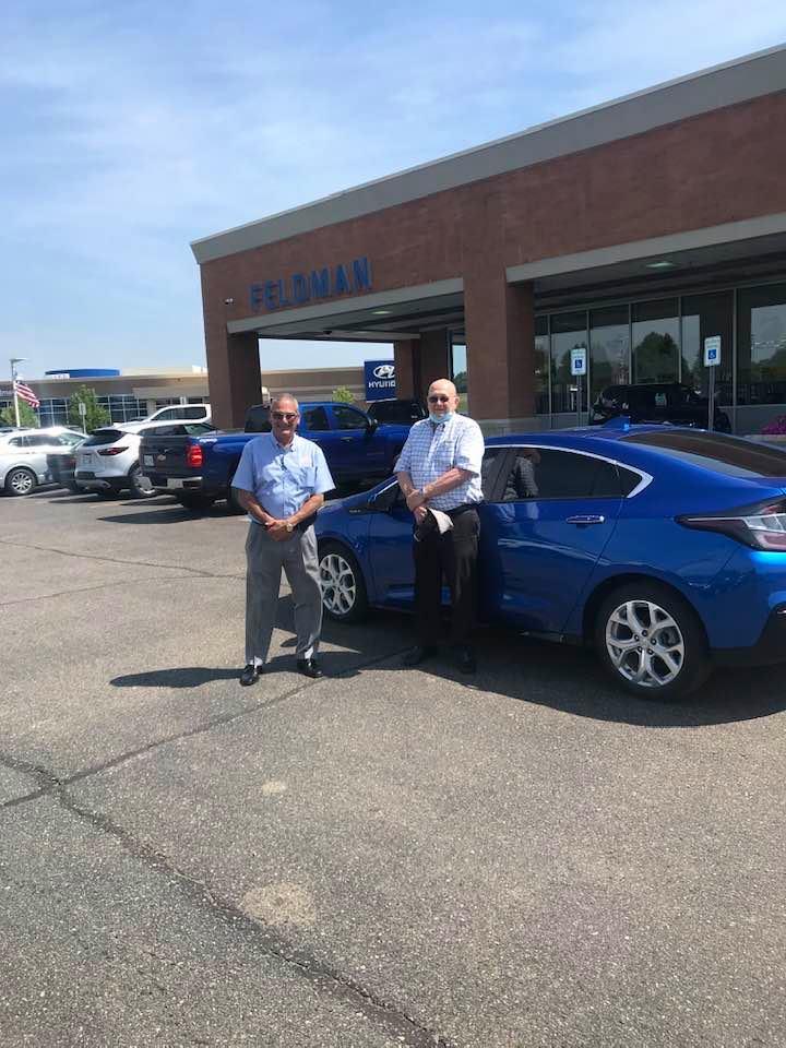 Congrats to B.Thomas on his 2nd purchase from me a 2018 pre owned CHEVY Volt ! & Special thanks for him for coming from Livonia to deal direct with me ! His continued business and loyalty is much appreciated. Come see me at