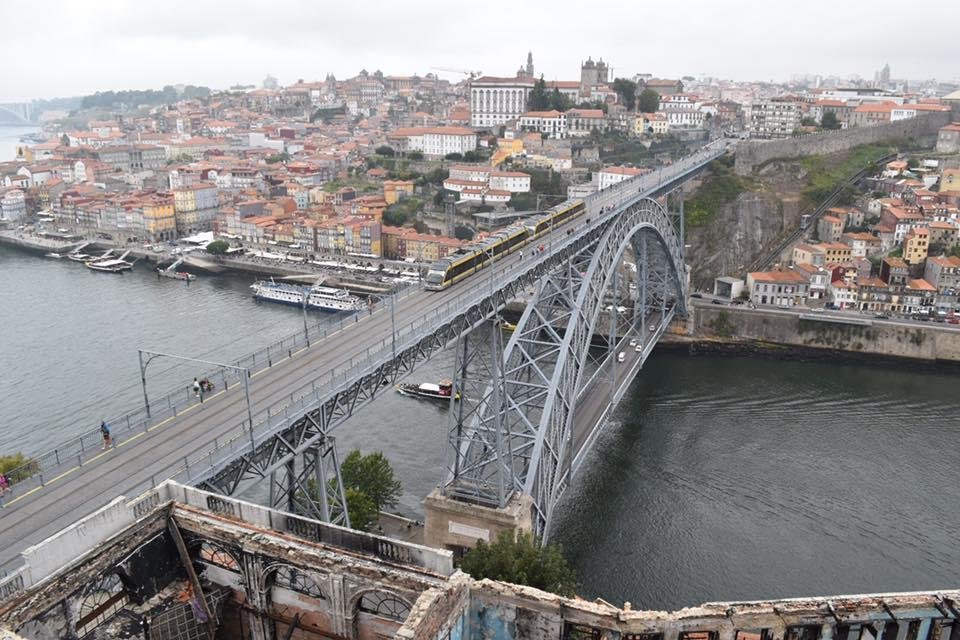 Porto on a day where it started out quite foggy: still spectacular!