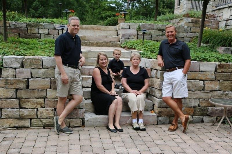 Picture day with Grandma and Grandpa