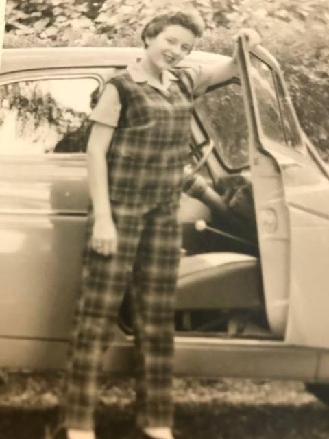 My first modeling job in high school for The Shreveport Spotlight, owner Lamar Baker, photographer Bill McFarland. I earned all of $10.00. LOL I was so short and small I wore children size clothes for the shoot.