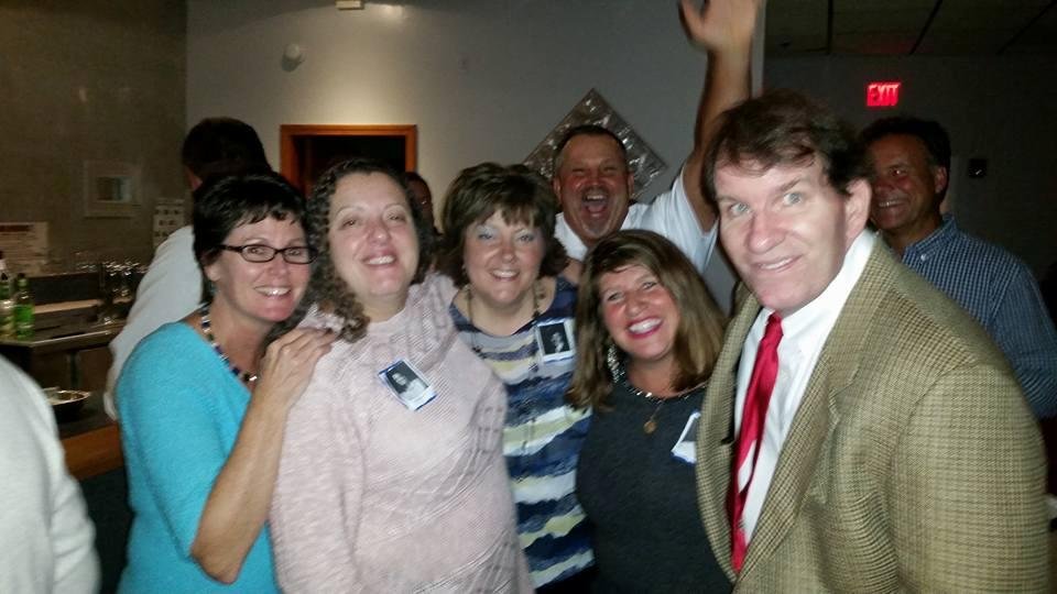 Class 81 bash with Mary Rizzo Rangel Patty Dahlstrom Walker Robert Frazier Cathy Stone and Maria Restivo