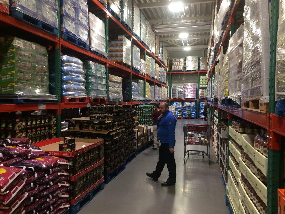 Never miss an opportunity to visit a Costco because you never know what you will find - like a stand up paddle board large enough for the whole family, and a whole leg of prosciutto complete with wooden and steel hanger and