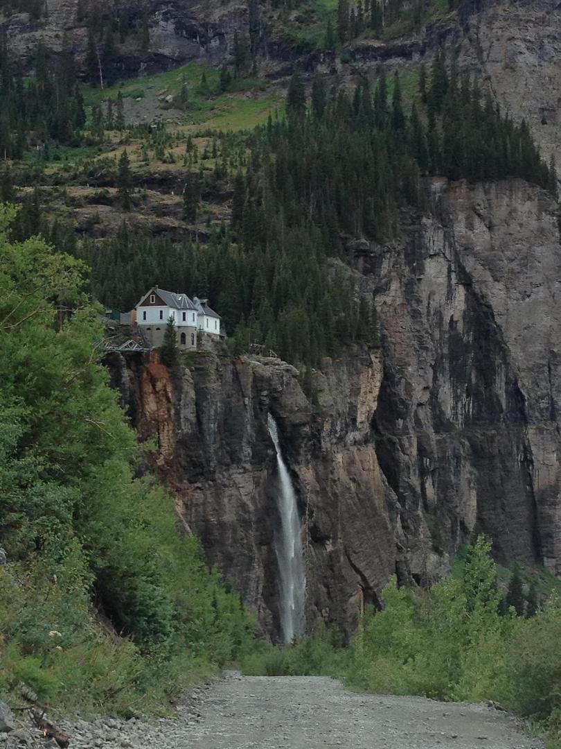 We visited Bridal Vail Falls in Telluride today... Whoa! Thanks Steve and Bren for a beautiful day!