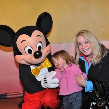 Little Madison and I in 2012 she was just 20 month old I believe.  We were at Disneyland and Brian and Amy were taking Bailey on some rides in Looney Toon Town,  So fun..