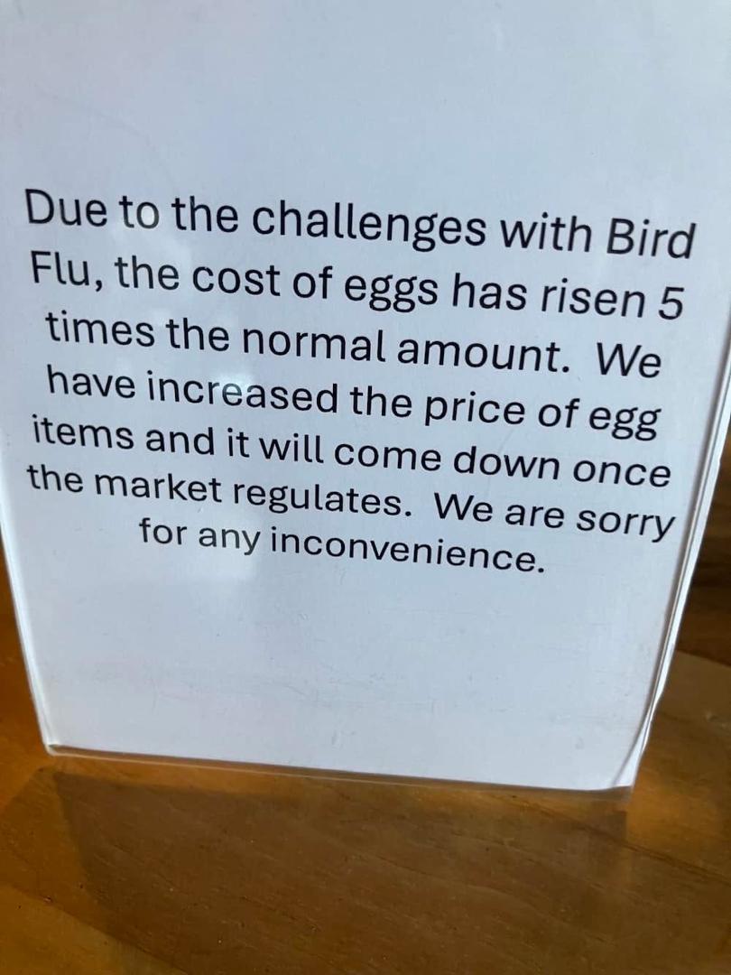 We’ve been clucked!