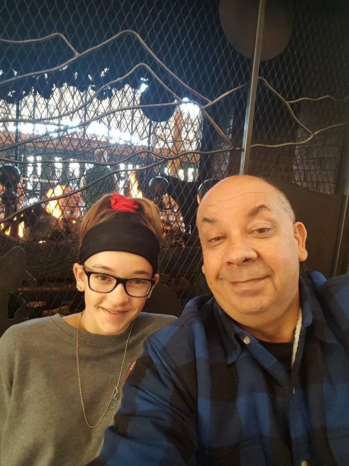 In Colorado shopping with Megan.
