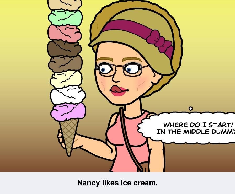 Nancy Wright's album, Bitstrips Photos