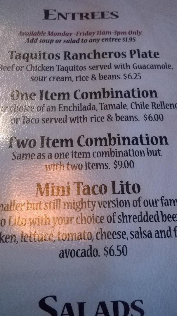 I like their description of the two item combo...kinda obvious. lol
