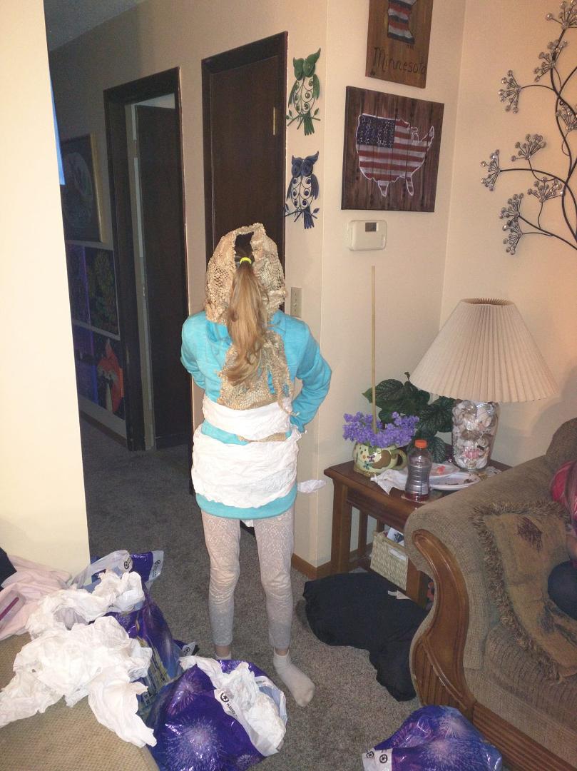 My very strange granddaughter.😎