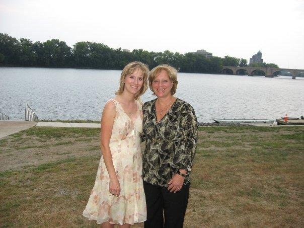 my sister, Joyce and her daughter , Janene