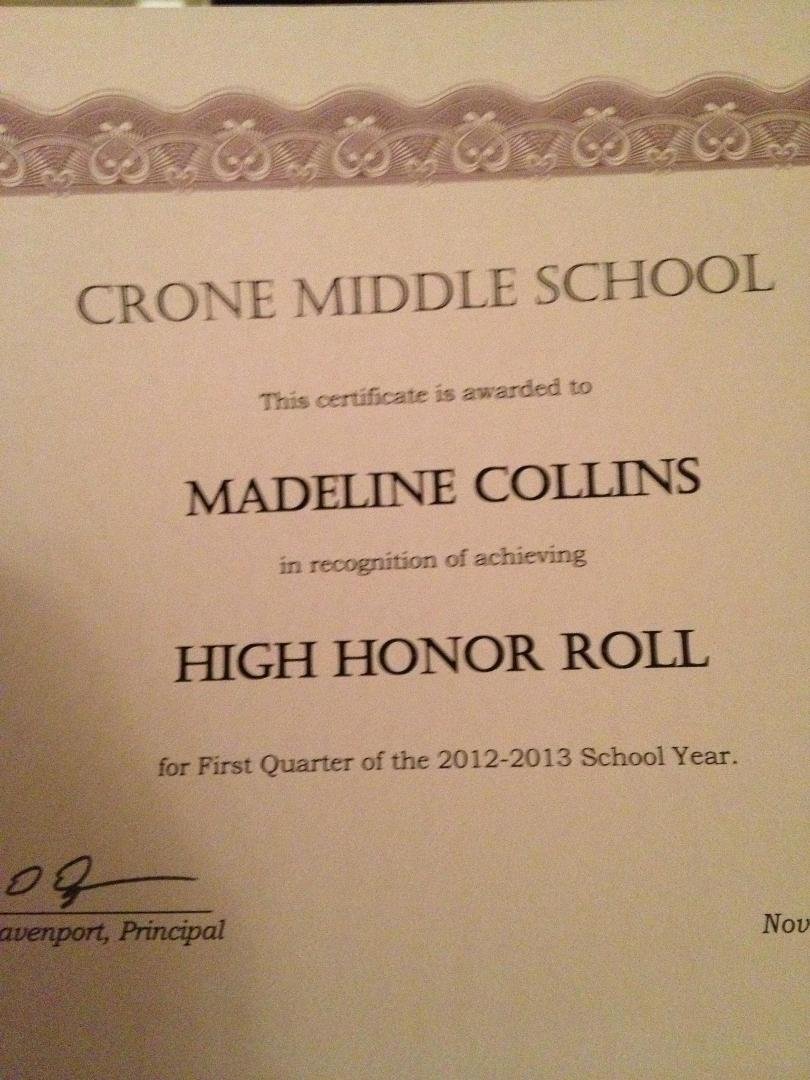 Congrats to baby girl Madeline!