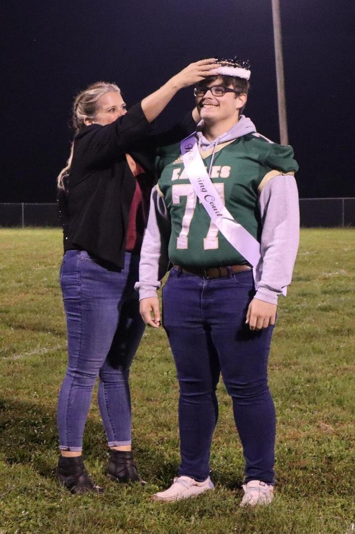 A week later, but congratulations to my one and only grandson Karl Michael Boyce, reigning Homecoming King at Braxton County High School for 2023. We are very proud of him for going after what he wants.