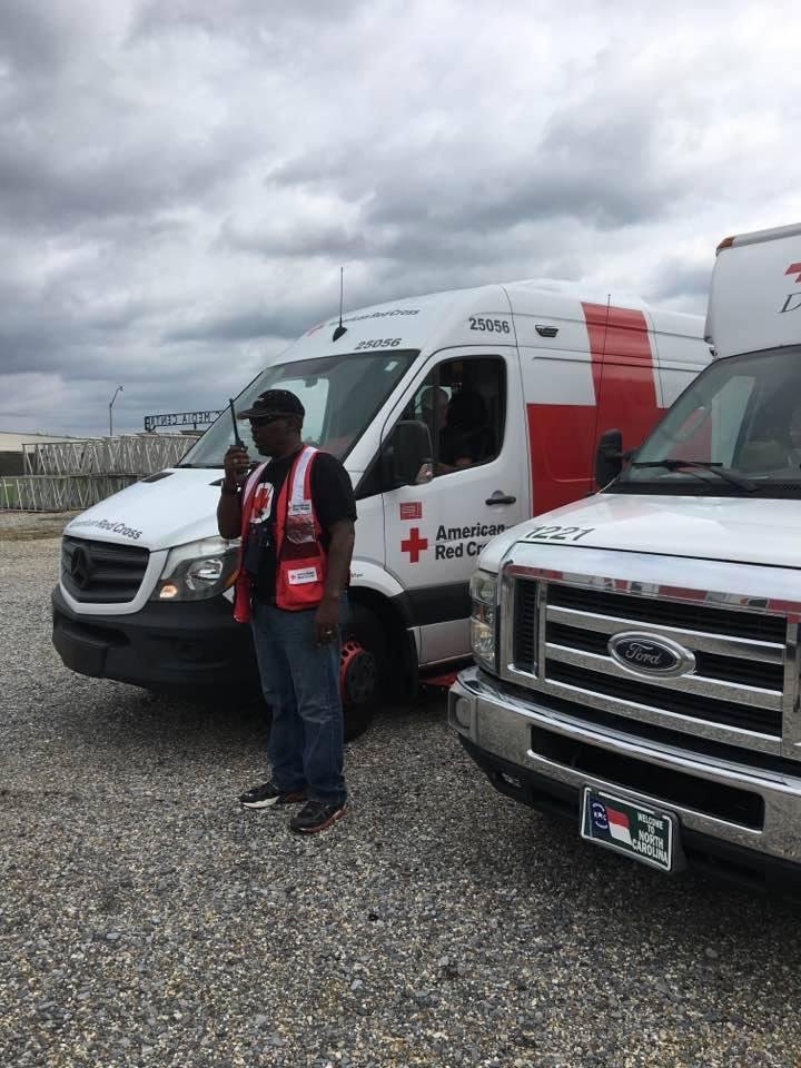 This is my cousin Charles Charlie Avery. He is in Texas doing what God has called him to do. He isn't concerned about his attire , which lives matter, the racial make up of the town, or its history , and neither are the