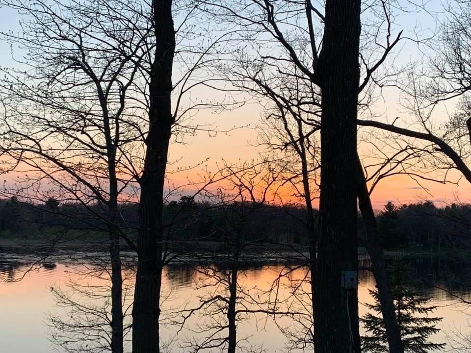 Beautiful sunset tonight 😊