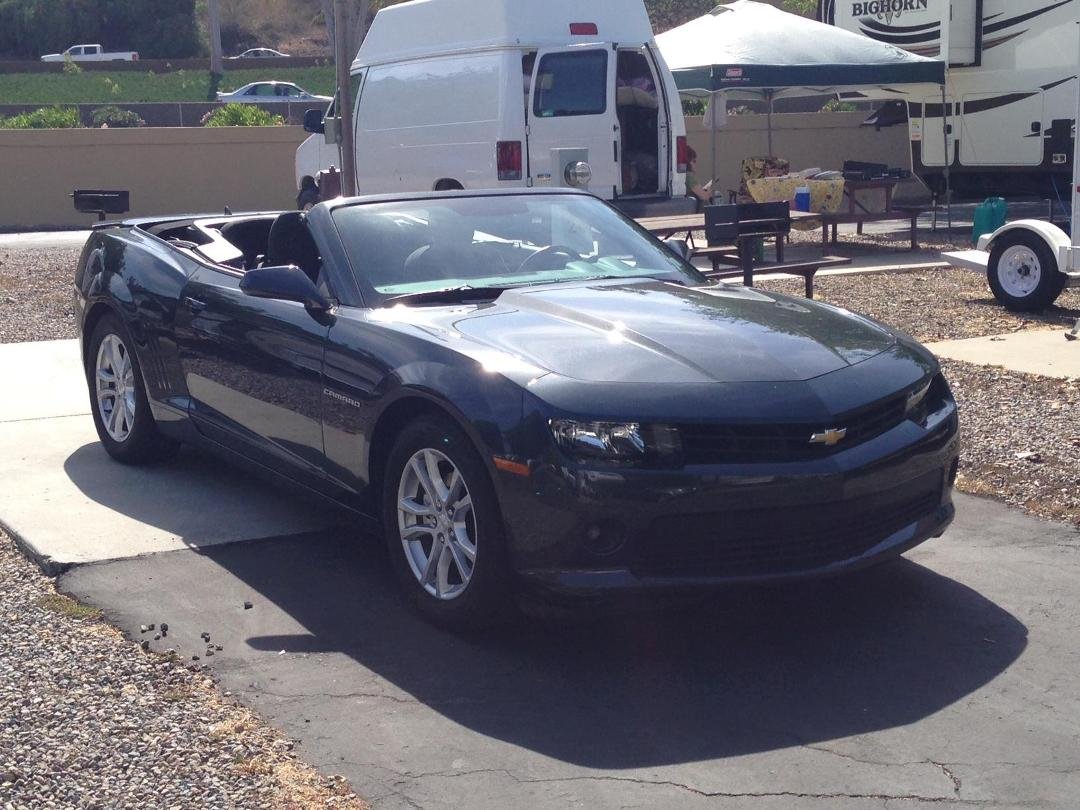 My doctor said I had to get more vitamin c so I rented a convertible on Sunday. Wind, noise, and sun. Back to a hardtop