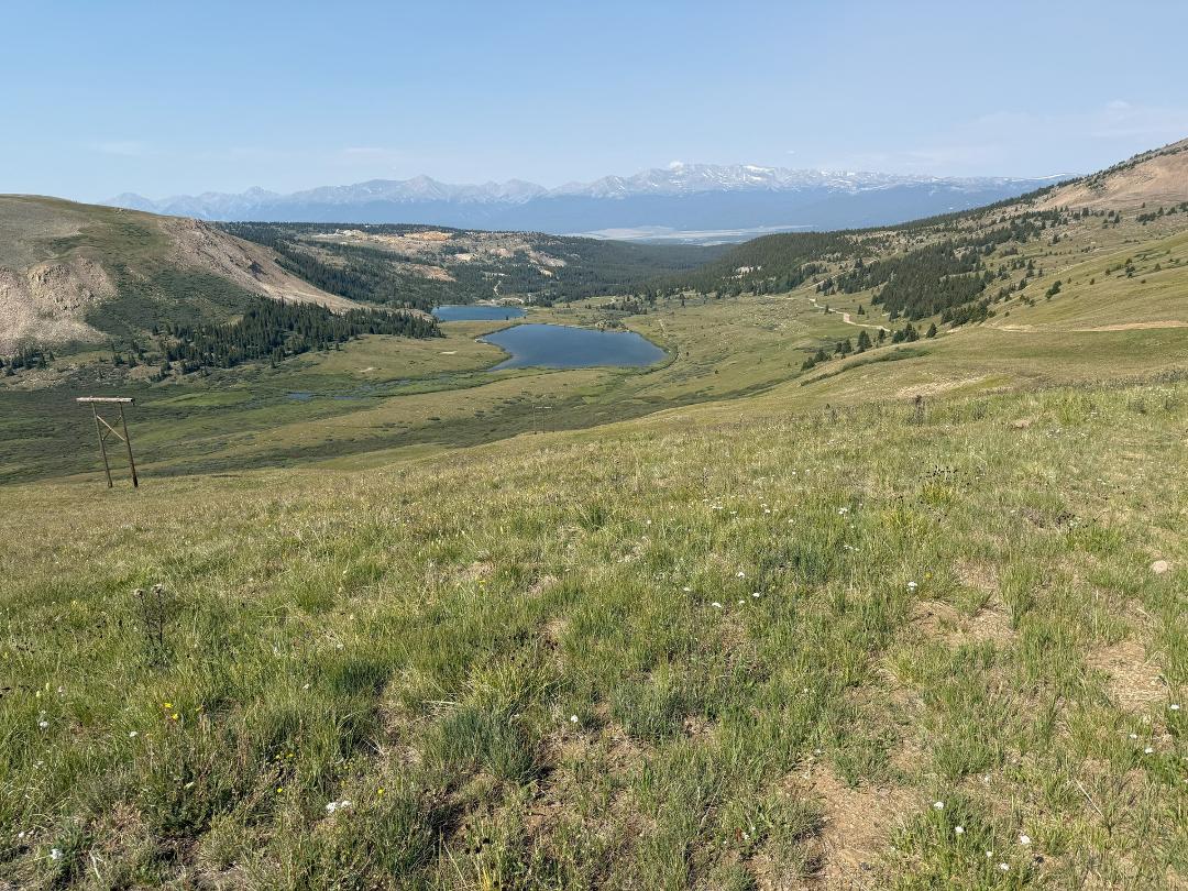 Looking west toward Leadville.