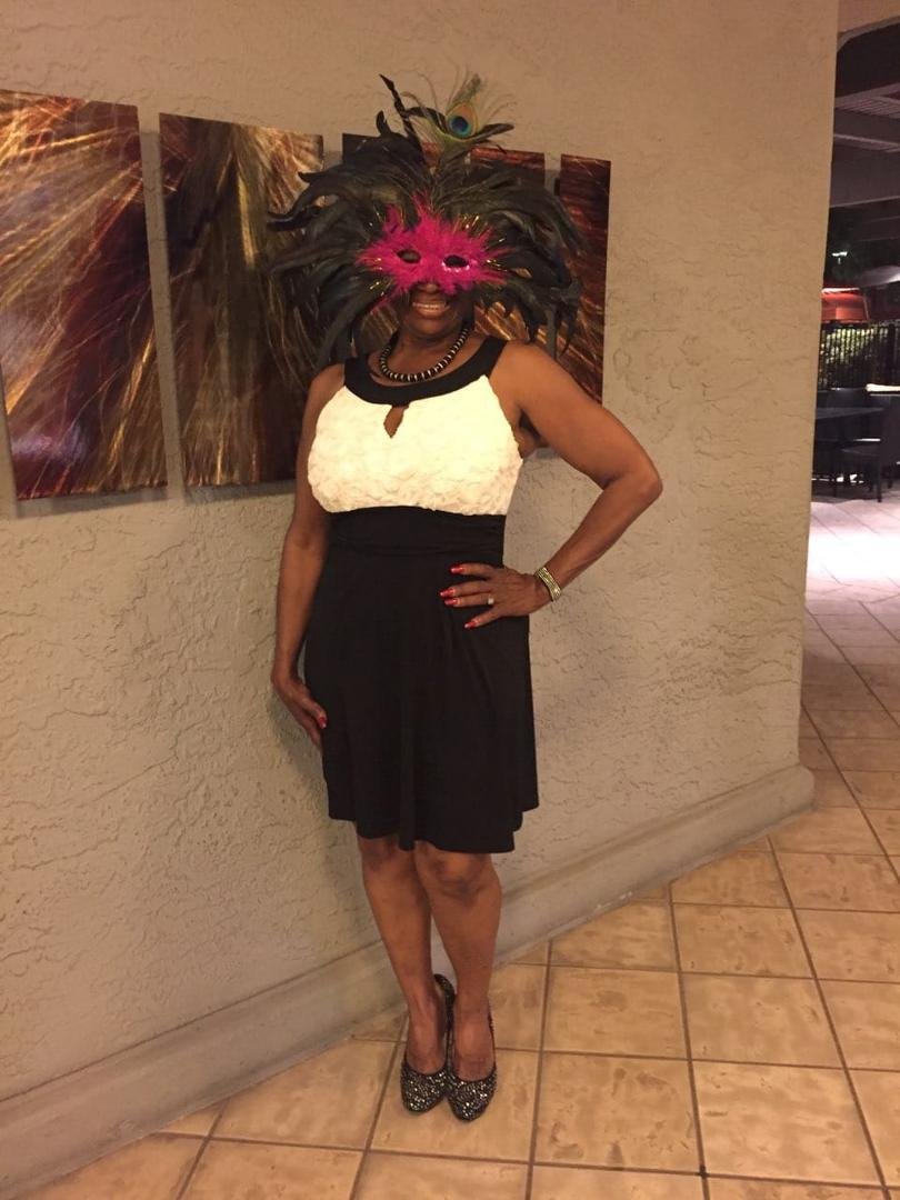 Attending Arthur J LeVias 70th Mascarade Birthday Celebration at the DoubleTree 🎂🎂