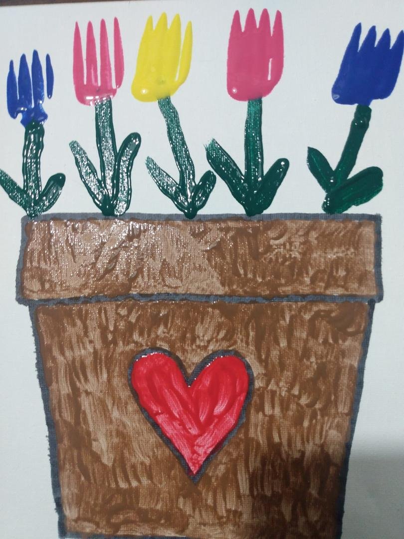 Did artwork at 3:00 this morning