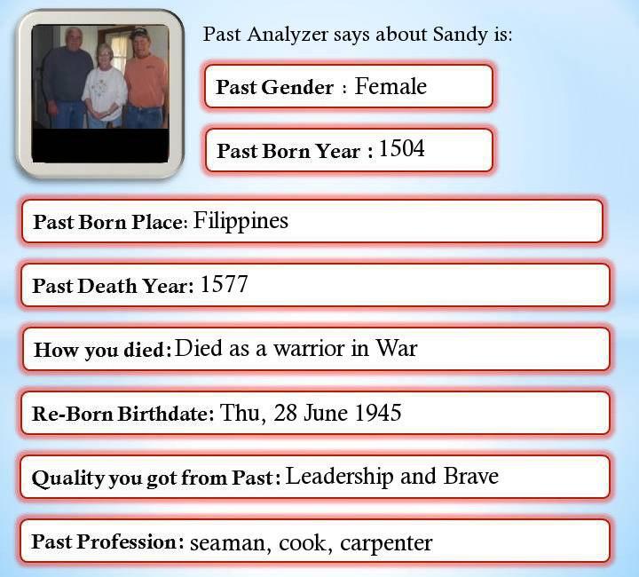 Sandra Shedron's album, Past Life Analyzer Photos