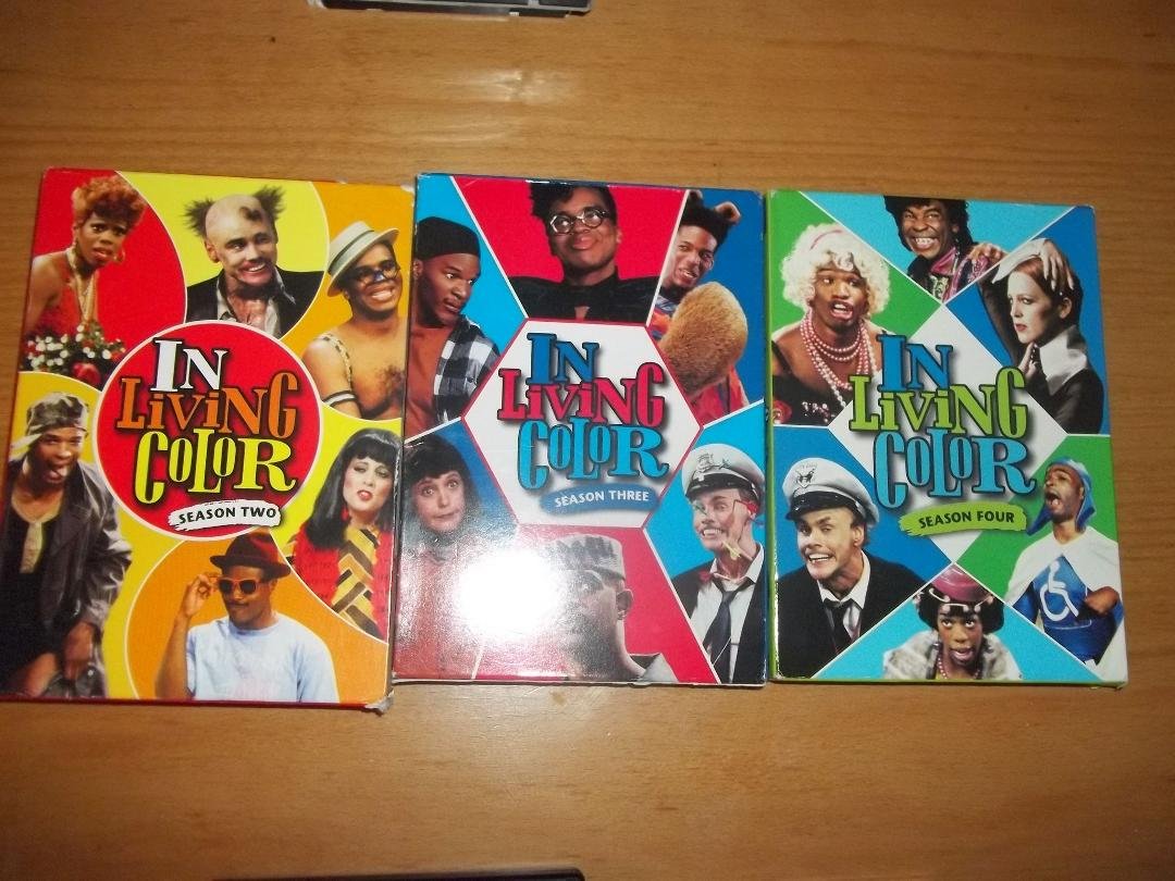 SEASONS 2/3 /4 LIVING COLOR..WAYONS BROS/JIM CARREY ETC..11 DVD'S..EXC COND..50.00 FOR ALL..