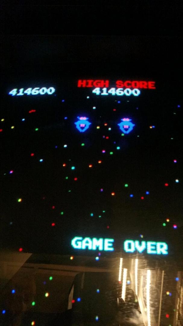 Bucket list: All time high score on Galaga, check..