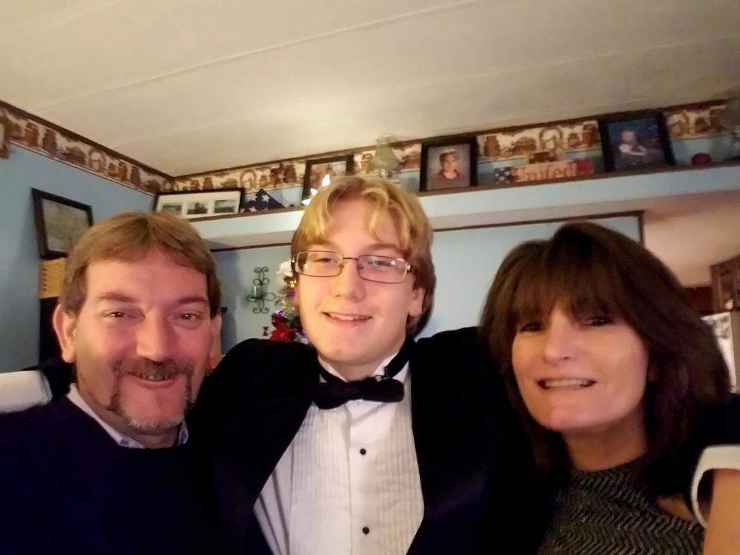 Joshua had his winter Wind Ensemble concert tonight. It was really fantastic!! 😁