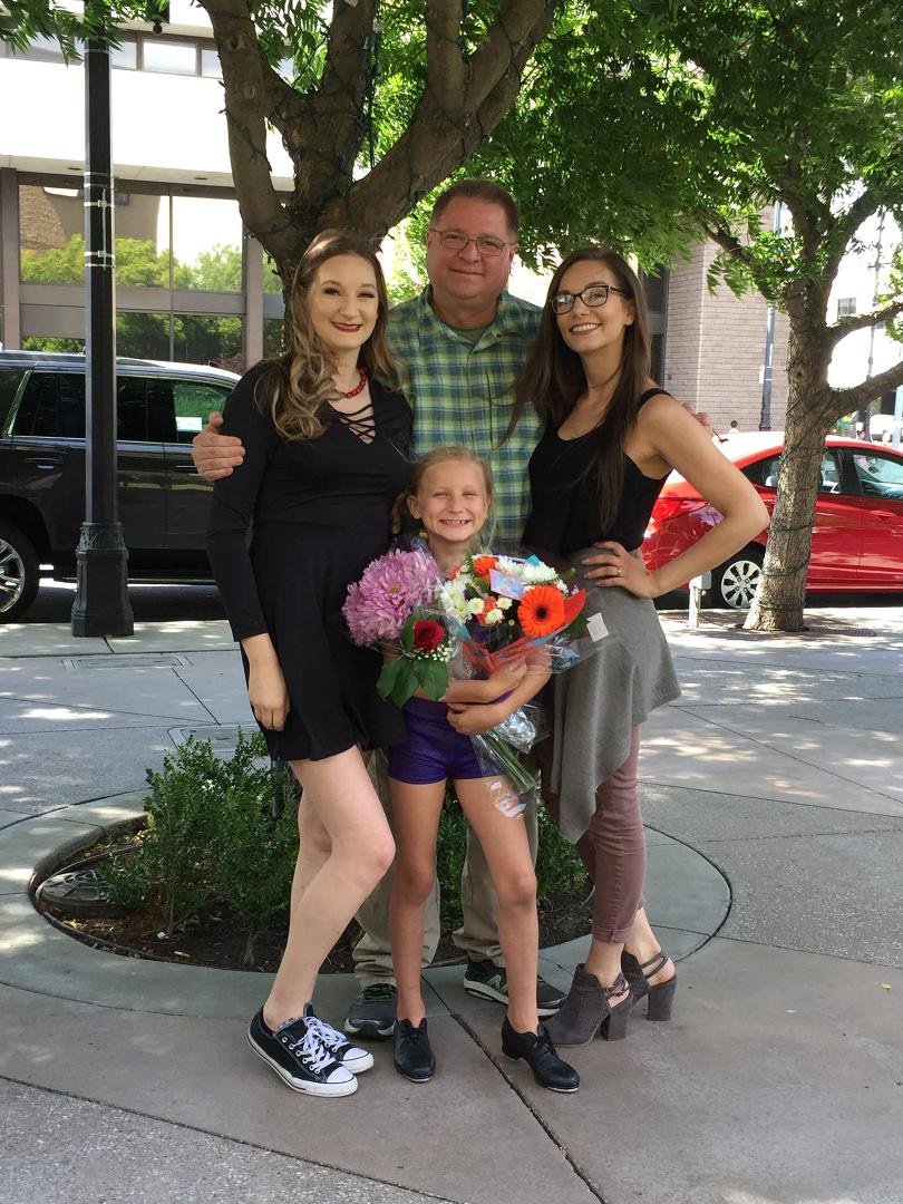 My daughters - Jamie Evers and Janell Ann and Granddaughter, Alyna.
