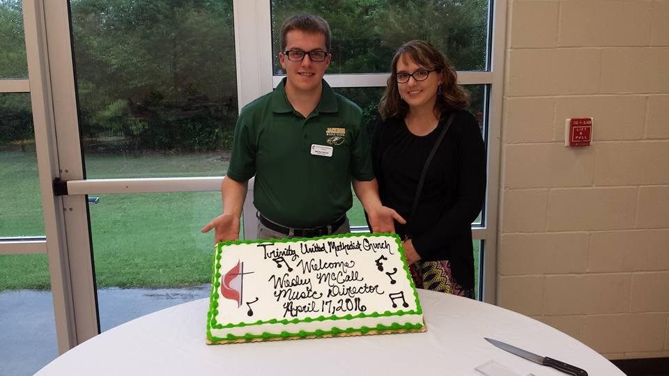 Welcome Trinity's new Music Director Wesley McCall and Jenna.
#trinityonthego