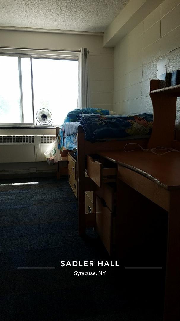 Alex's home for the next few days.  💙🧡🏀🍊