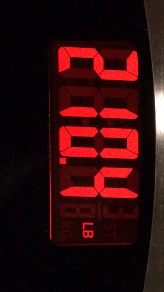 Down 24.6. 26.4 to go  ;))
Almost half way in only 6 weeks. Wahoo!