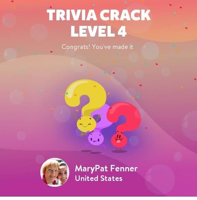 Pat Fenner's album, Trivia Crack Photos